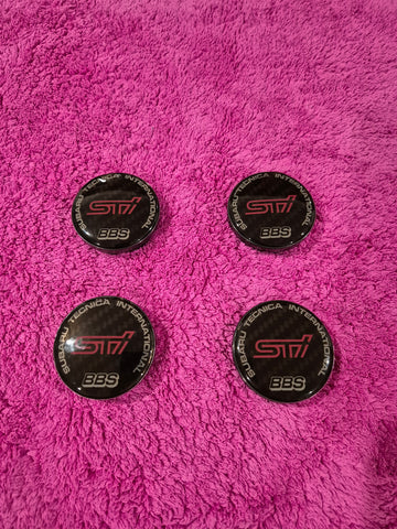 BBS Sti replica centre caps