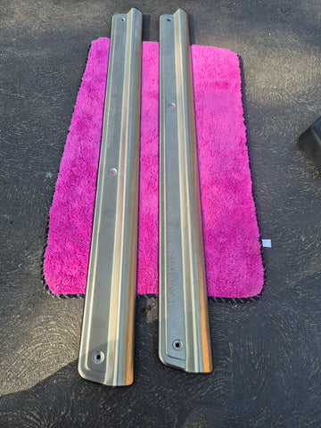 OEM original, used condition Subaru Impreza Coupe WRX typeR STi 22B (GC8) Type R Scuff Plate GM8 OEM P/N STS075580000/ 94065FA250