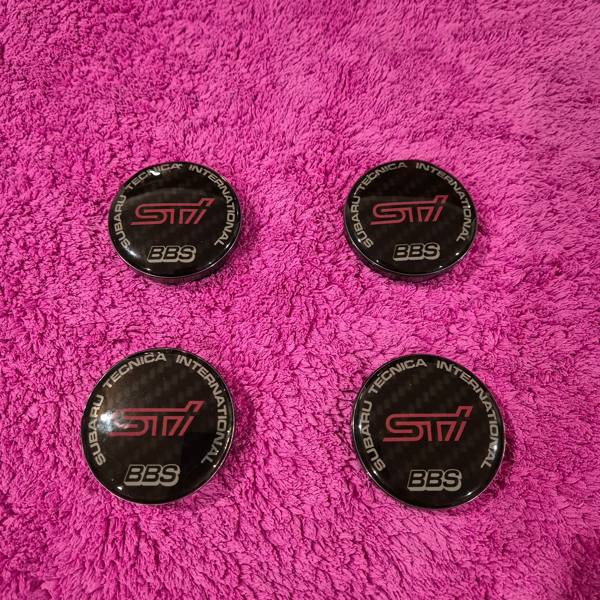 BBS Sti replica centre caps