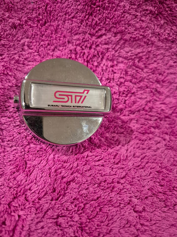 Oem used Sti fuel cap cover