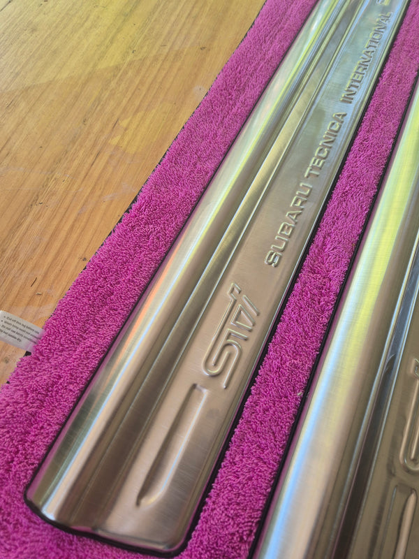 1997+ USDM Subaru Impreza Sedan and Wagon WRX STi (GC8/GF8) Sill Plate/Scuff Plate