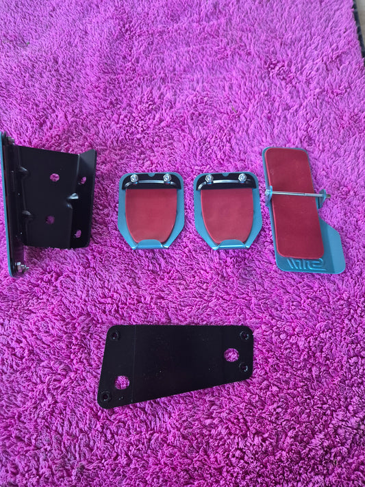 STI Pedal Pad Covers Set MT Blue Impreza GC8/GM8/GF8/GDB ST3600055020