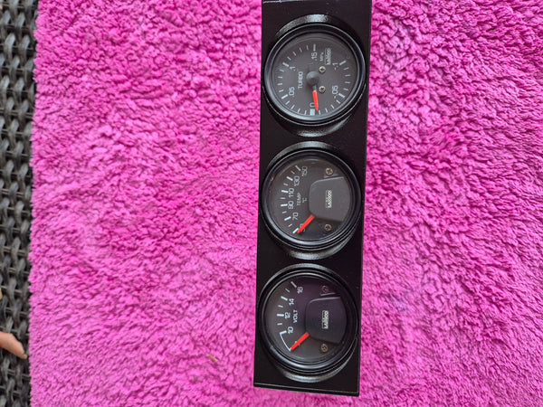 GC8/GM8/GF8/GDB OEM Black Face Lamco Gauges optional sensors and wiring availiable in other items