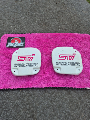 Subaru Impreza GC8 Version 3 and 4 Facelift White Reproduction Fog light covers