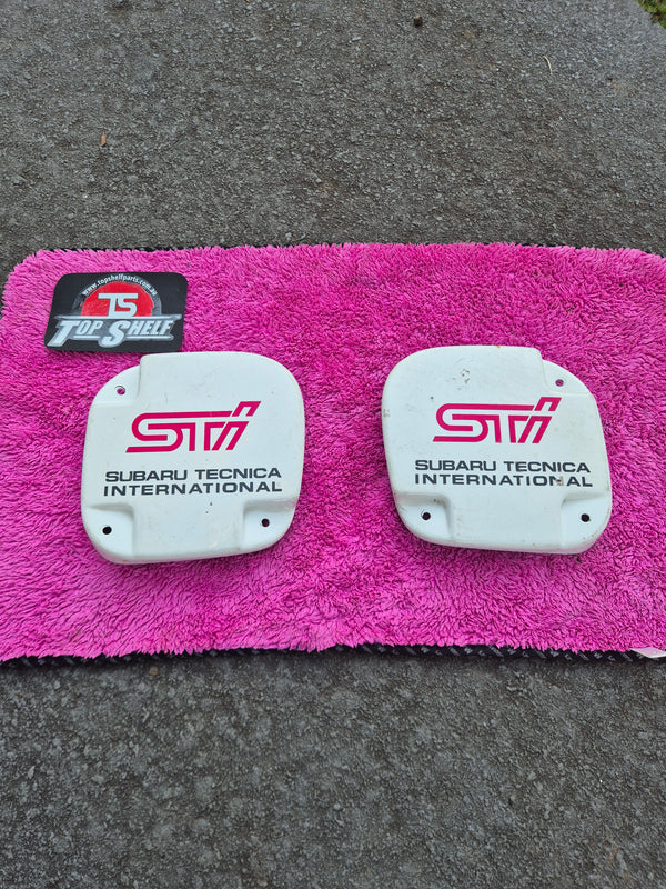 Subaru Impreza GC8 Version 3 and 4 Facelift White Reproduction Fog light covers