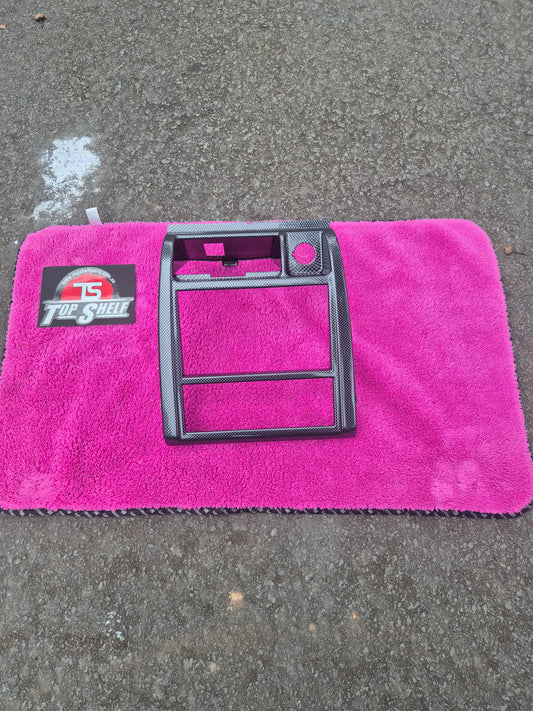 Subaru Impreza GC8 GF8 Carbon Fibre (Hydrodipped) 1998-2000 Radio Surround Panel / Bezel 66065FC111 Type R/ 22b/P1/RS2.5