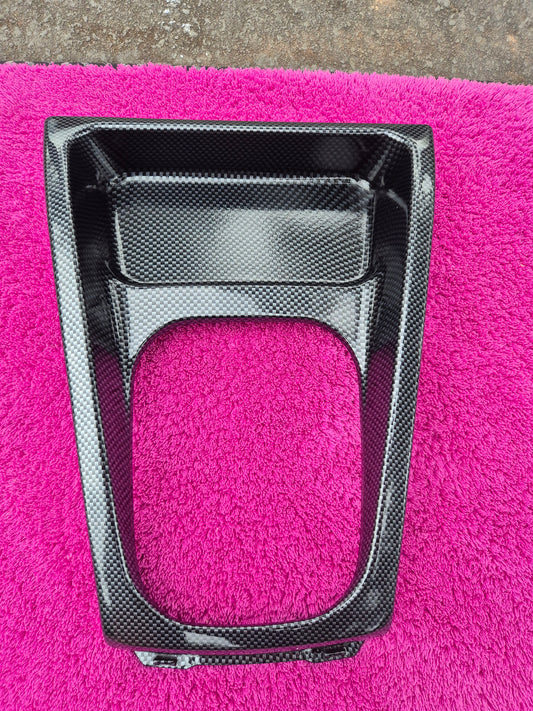 Subaru Impreza GC8 GF8 GM8 Carbon Fibre (Hydrodipped)Cover Console Box Front/ Gear Lever Surround 92071FA030/92061FA1200
