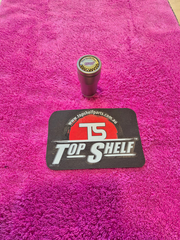 Subaru Sti Titanium Pure Sports Mind Gear Knob with Sticker and box ST3500055000