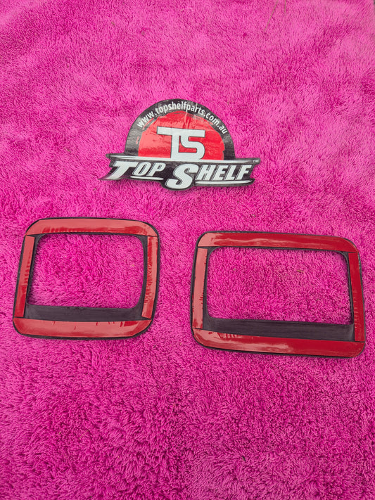 Subaru Impreza RHD Carbon Fibre (Hydrodipped) vent overlays facelift 98-00