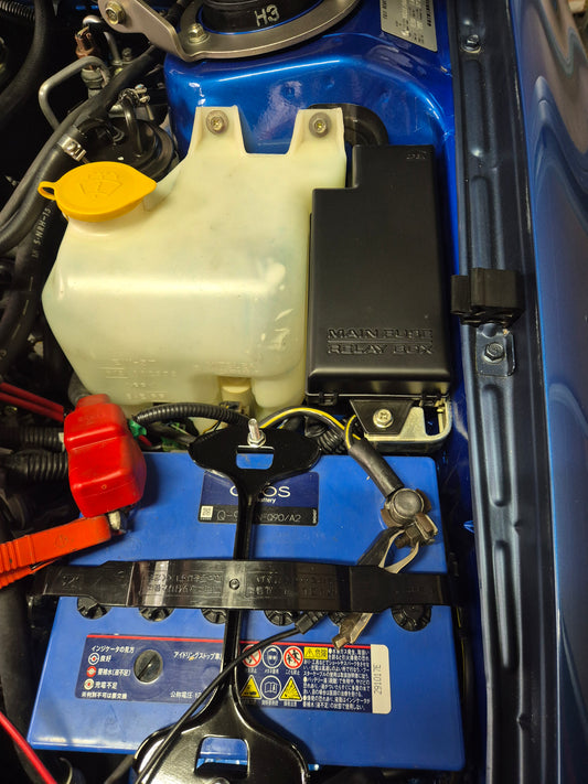 Subaru Impreza Facelift 98-07 GC8 GM8 GF8 GD Engine Bay Fuse Box Cover Replaces OEM Part# 82243FA010 (reproductions)